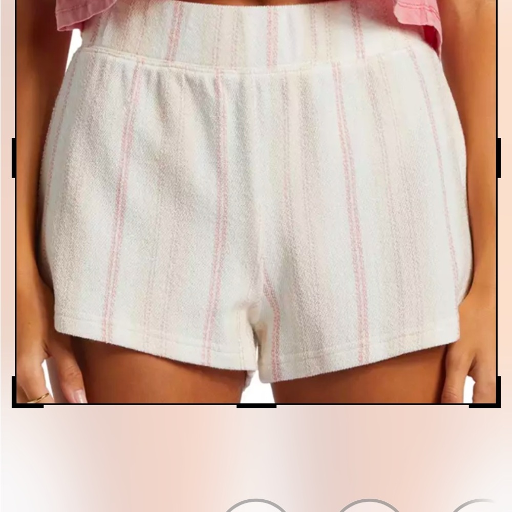Roxy High Waist Drop A Wave Shorts